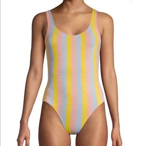 Solid & Striped one piece swimsuit